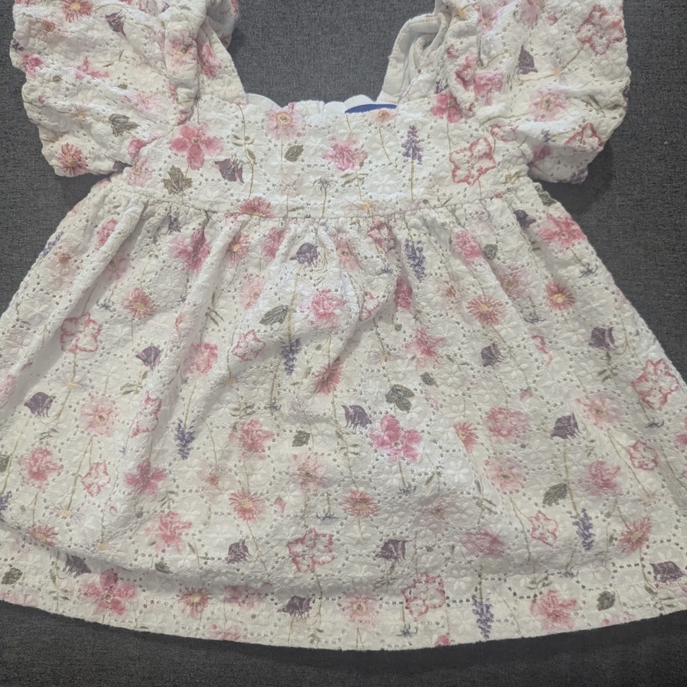 Maisonette Floral Eyelet Meredith Dress